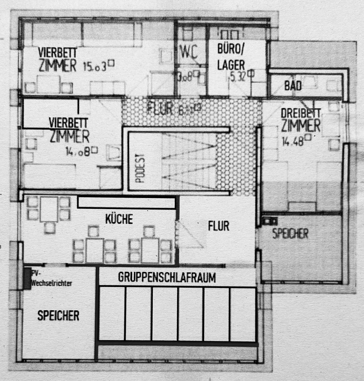 Grundriss Obergeschoss